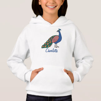 Pavão humilde vívido personalizável