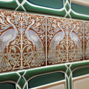Pavão Modernista Arte Barcelona 1903