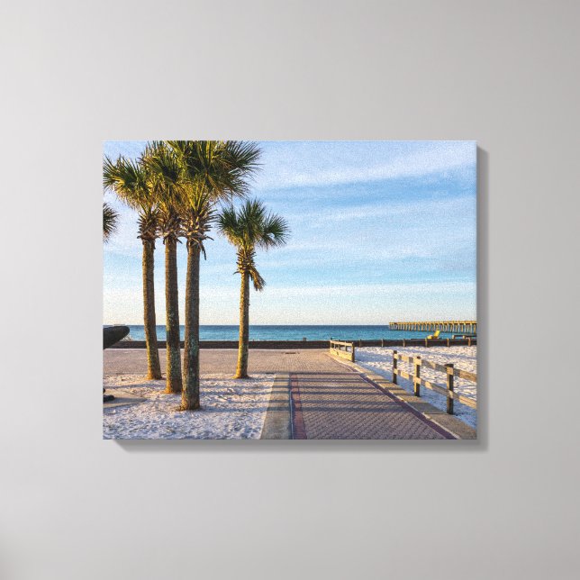 Paved Walkway para a Canvas de Praia de Pensacola (Frente)