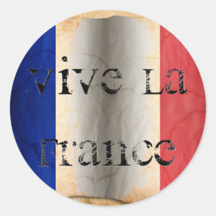 Pavilhão do adesivo clássico redondo francês