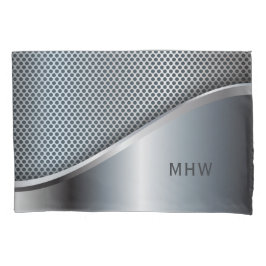 Pavimentação do monograma personalizado Faux Metal