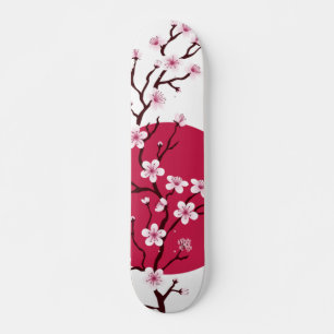 Pavimento de skate de Design do Cherry Blossom