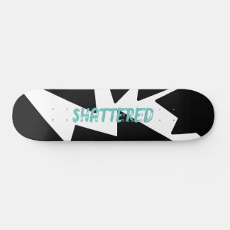 pavimento de skate estilhaçado