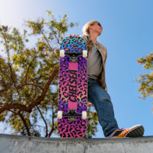 Pavimento de skate personalizado pelo Leopard
