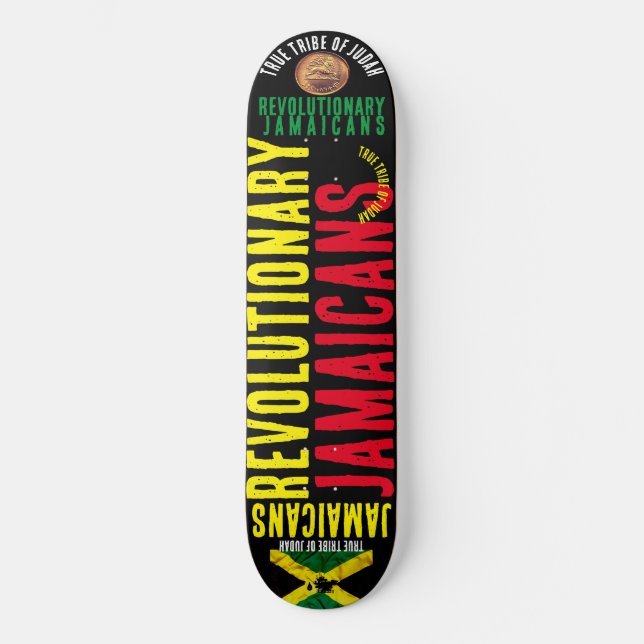 Pavimento de skate REVOLUCIONÁRIO JAMAICANS 8 1/4" (Frente)