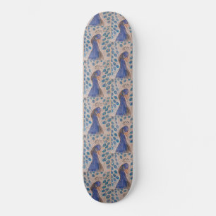 Pavock Blue Skateboard