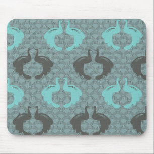 PAVÕES no AQUA & nas CINZAS Mousepad