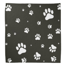 Paw imprime bandana