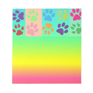 Paw Imprime o Bloco de Notas