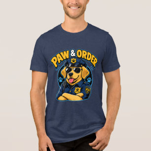 Paw & Order Cão Polícia PNG, Cão K9 Divertido Subl