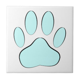 Pawprint do Cachorro Azul