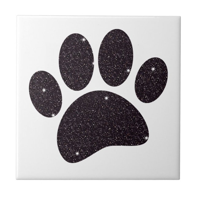 Pawprint do Cachorro Negro (Frente)