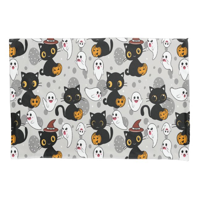 Paws de Abóbora Fantasma Spooky (Frente)