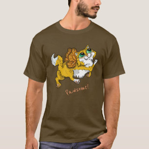 Pawsome Gato Fada! Camiseta