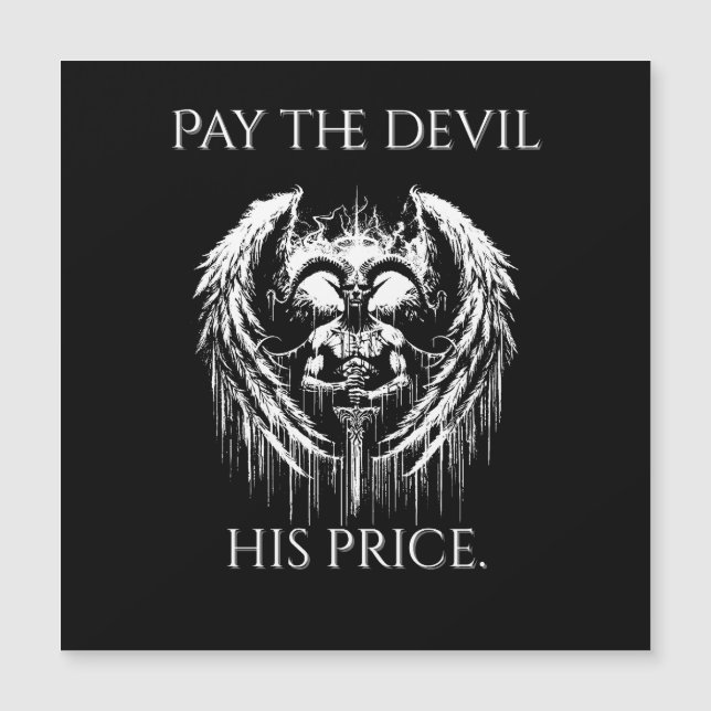 Pay the Devil His Price (Frente)