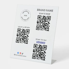 Payment | Company Logo,Website All in One Qr Code