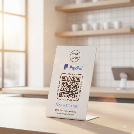 PayPal QR Code Payment | Scan to Pay Business Logo