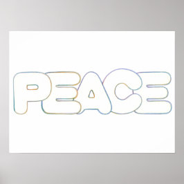 Paz, a palavra, Poster