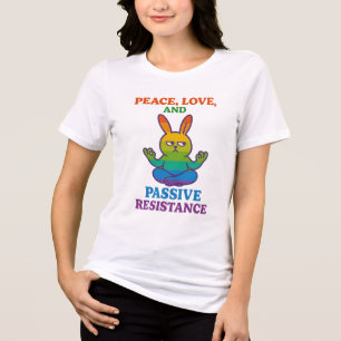 Paz, amor e resistência passiva