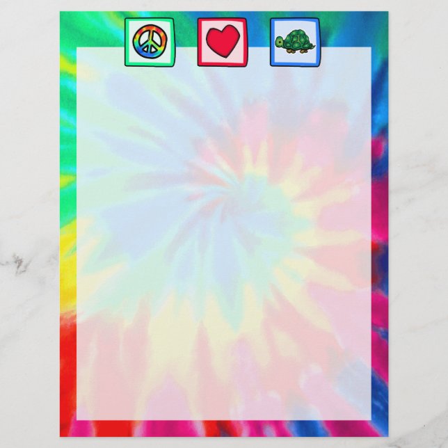 Paz, Amor, Tartarugas (Frente)