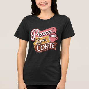 Paz bonita ama arte de café