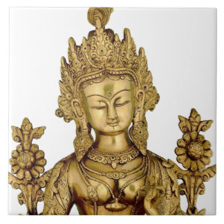 Paz budista da arte de Tibet da ioga da deusa de