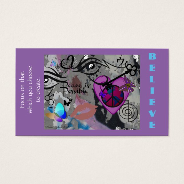 Paz é Possível Design (Frente)