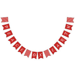 Paz em bandeiras da estamenha do feriado da terra