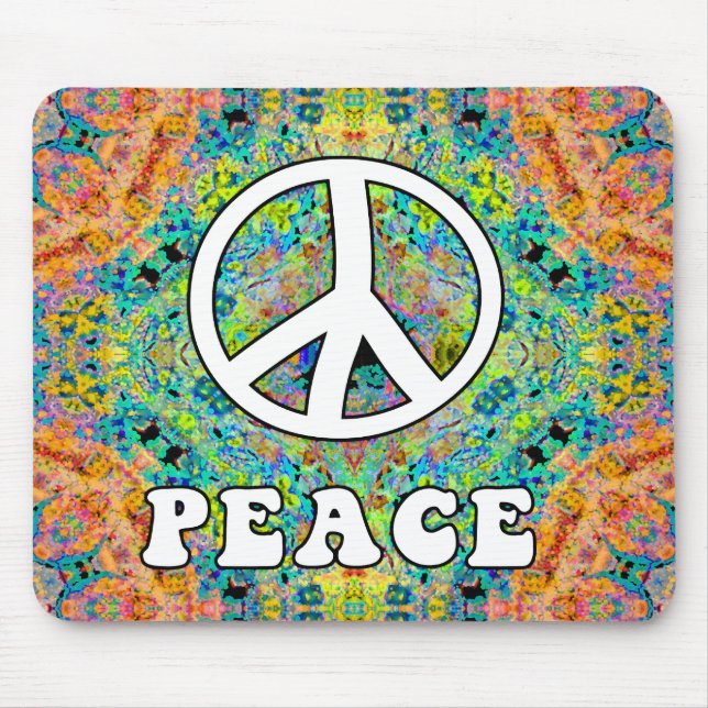 Paz Groovy Mousepad (Frente)