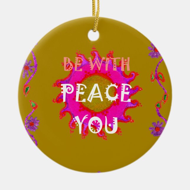 Paz Inspiradora Esteja Com Sua Arte Design vetoria (Frente)