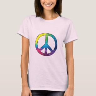 Paz - Lindo Sinal de Paz Colorido - Camisa