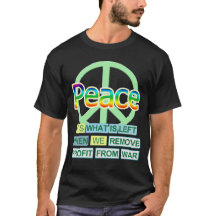 Paz (na camisa escura)