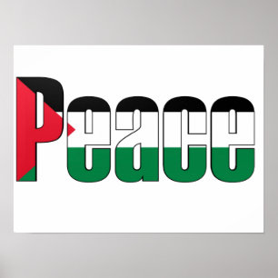 Paz na Palestina - Poster