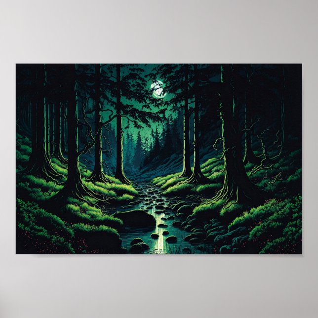 Paz na Poster Floresta (Frente)