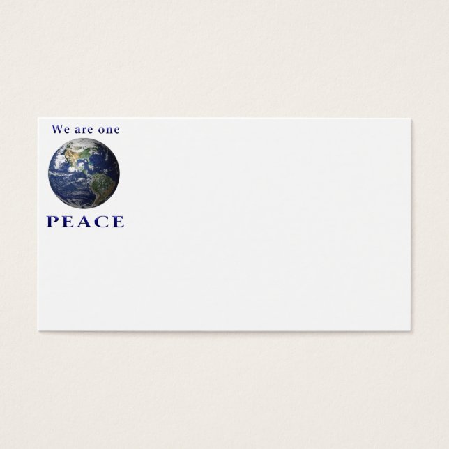 Paz na Terra (Frente)