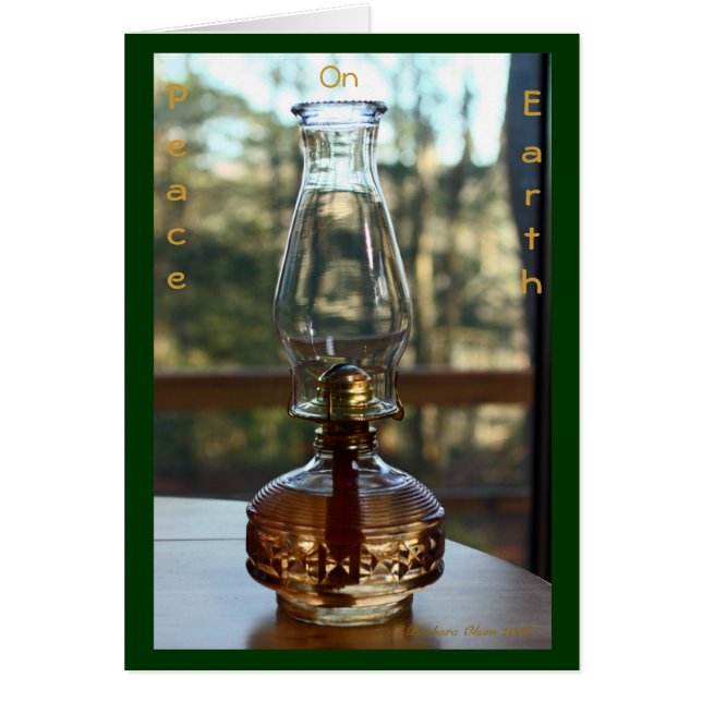 Paz na Terra: cartão (Frente)
