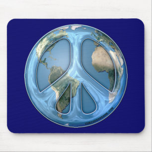 Paz na terra Mousepad