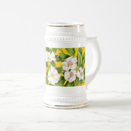 "Paz na Terra" numa Caneca de cerveja