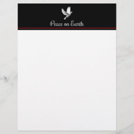 Paz na Terra - Papel Carta de Natal