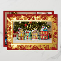 Paz na Terra, Retrato Familiar Vermelho Dourado