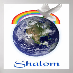 Paz na Terra Shalom Poster