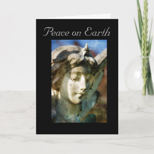 Paz no Cartaz do Cartões de natal Angel Earth
