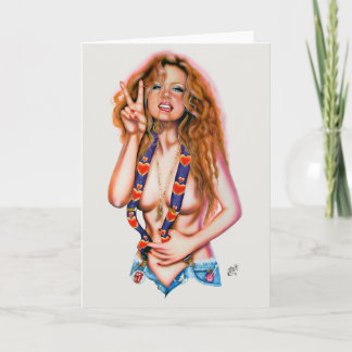 Paz no Céu por Elizabeth Austin Cartão de Saudação