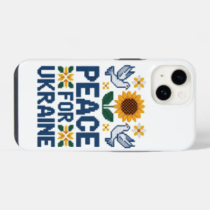 Paz para a Arte Folclórica de Pixel na Ucrânia