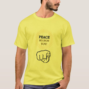 Paz Seja Sobre Você, Camiseta
