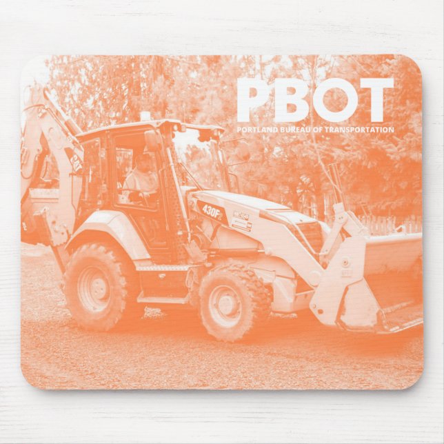 PBOT Backhoe Mousepad (Frente)