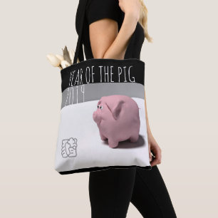 PCg Ano 2019 Saco de Tote 3D original