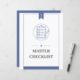 PCS Centro de Comando Pasta Checklist Mestre