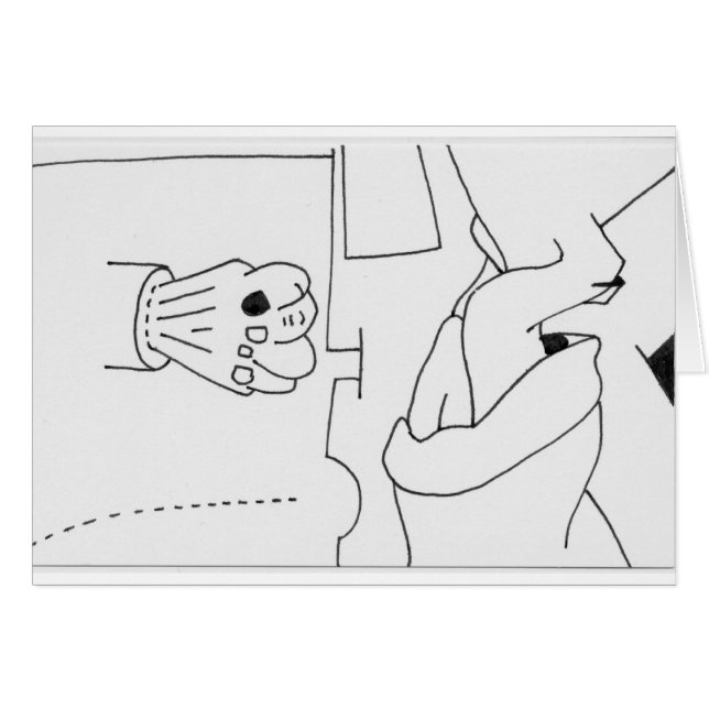 PDD Pequenos Desenhos Fracos Cartão Sonhos Sem Son (Frente Horizontal)