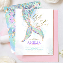 Pé de Sereia sob o Mar Aniversário